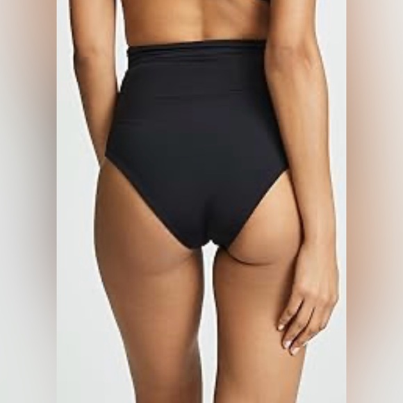 NEW Mara Hoffman $150 Black High-Waisted Bikini Bottom Size S and M avail - Picture 2 of 7